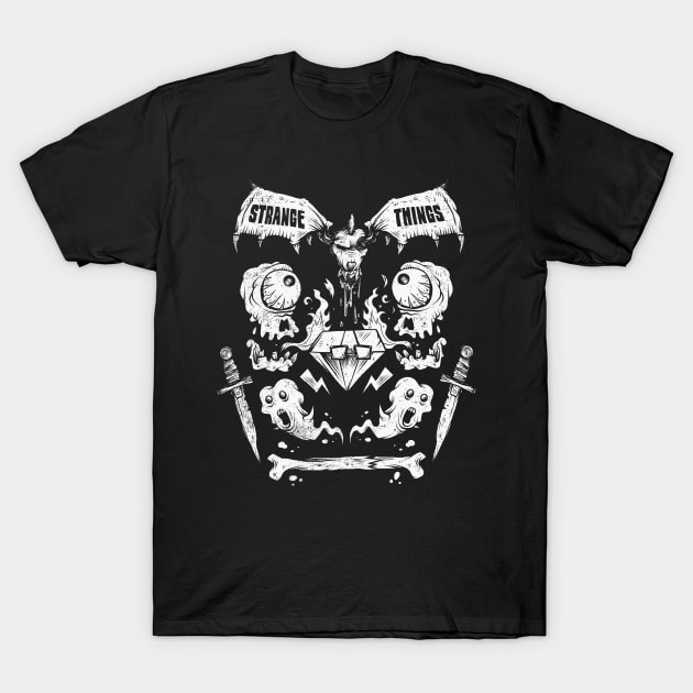 Ghouls, Ghosts, Gems & Daggers T-Shirt by strangethingsa